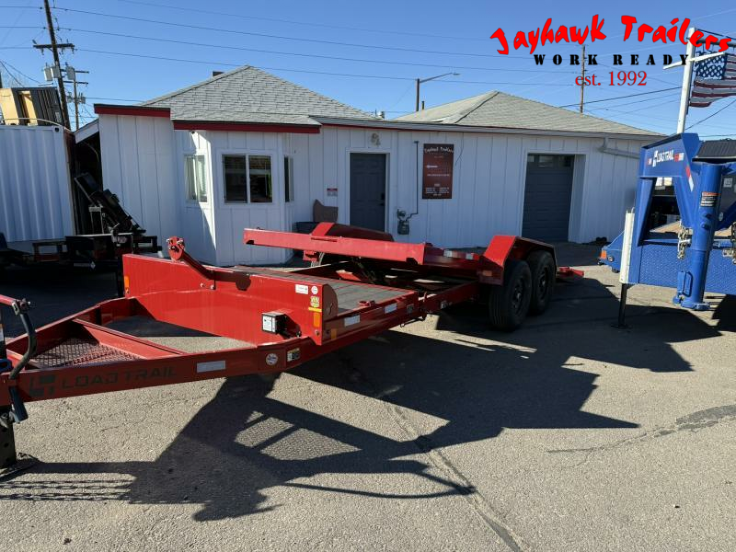 New 2025 Load Trail 7-HD20 Tilt Deck Equipment Hauler 14K GVWR