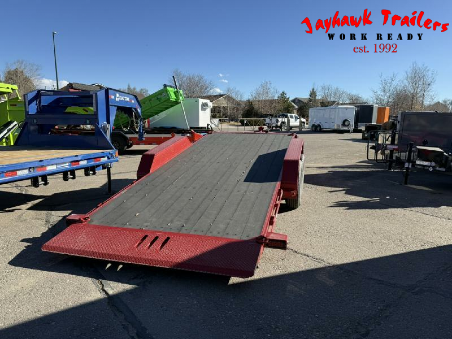 New 2025 Load Trail 7-HD20 Tilt Deck Equipment Hauler 14K GVWR