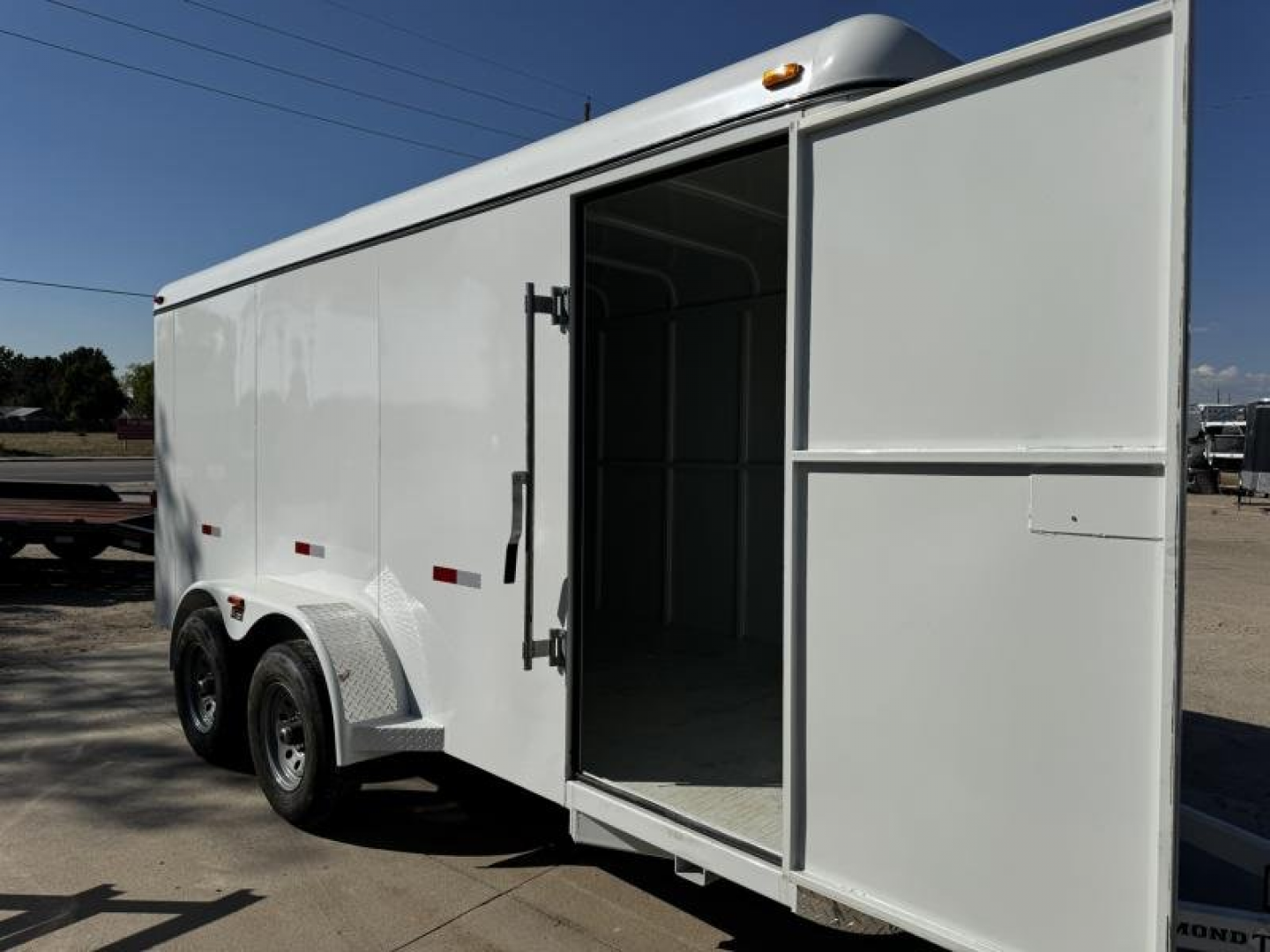 New 2025 Diamond T 6.8-16Enclosed Contractor Trailer