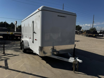 New 2025 Diamond T 6.8-16Enclosed Contractor Trailer