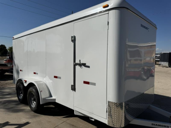 New 2025 Diamond T 6.8-16Enclosed Contractor Trailer