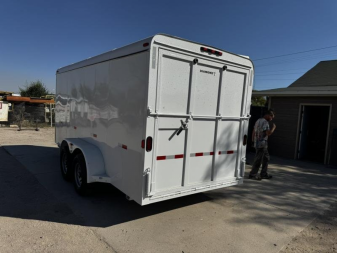 New 2025 Diamond T 6.8-16Enclosed Contractor Trailer