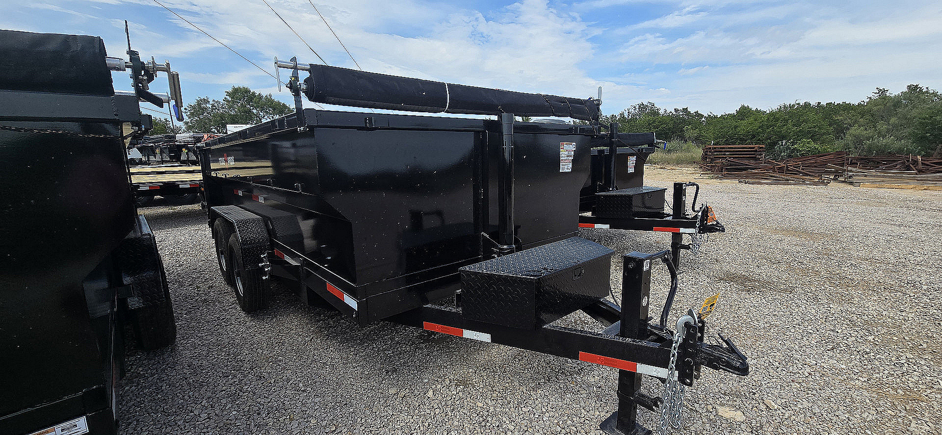 New 2025 Texas Pride Trailers 7' x 14' x 3' Dump Trailer