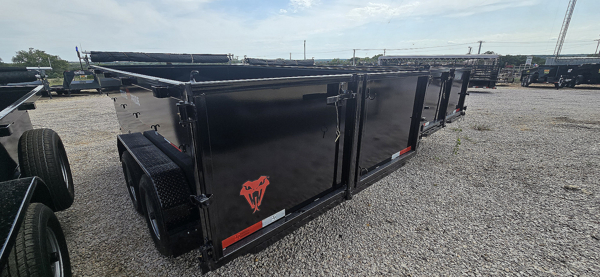 New 2025 Texas Pride Trailers 7' x 14' x 3' Dump Trailer