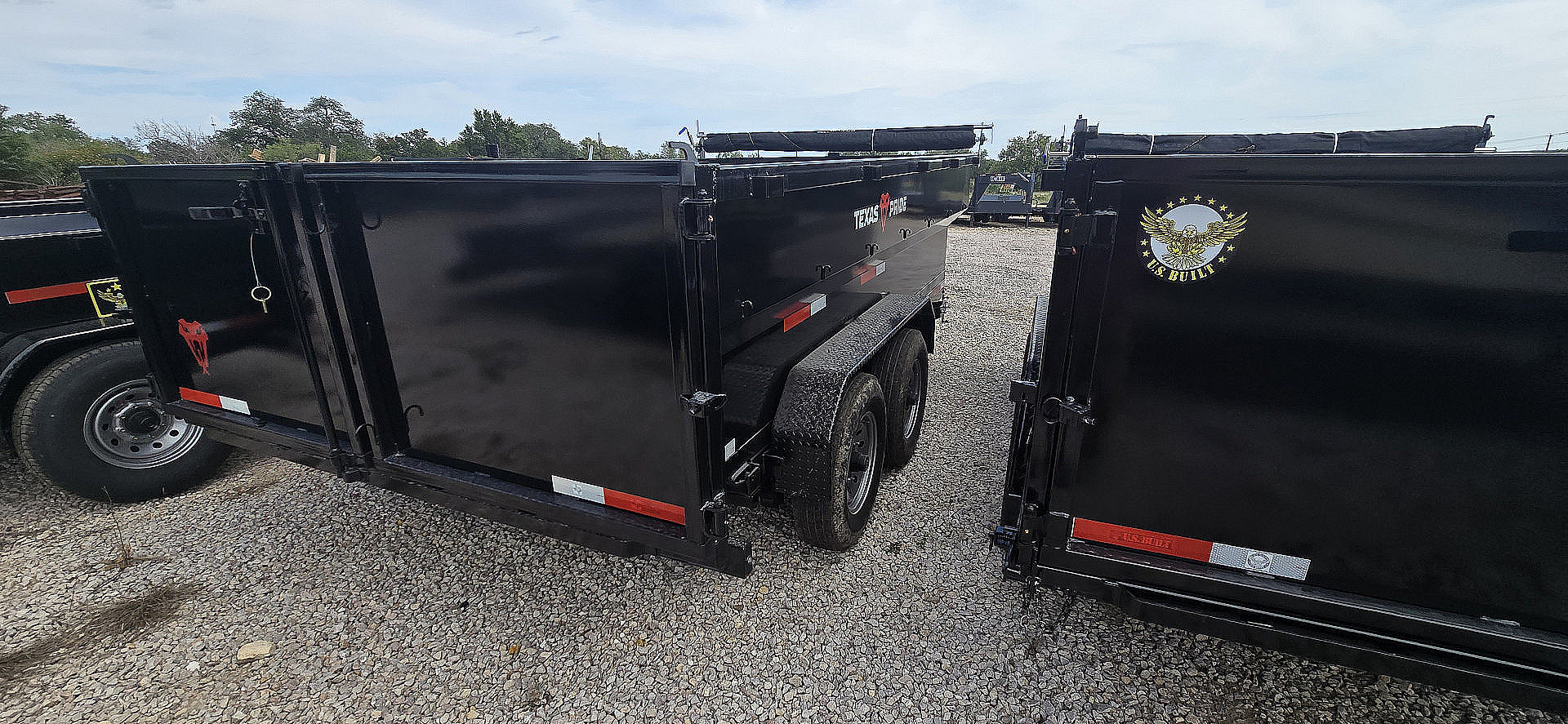 New 2025 Texas Pride Trailers 7' x 14' x 3' Dump Trailer