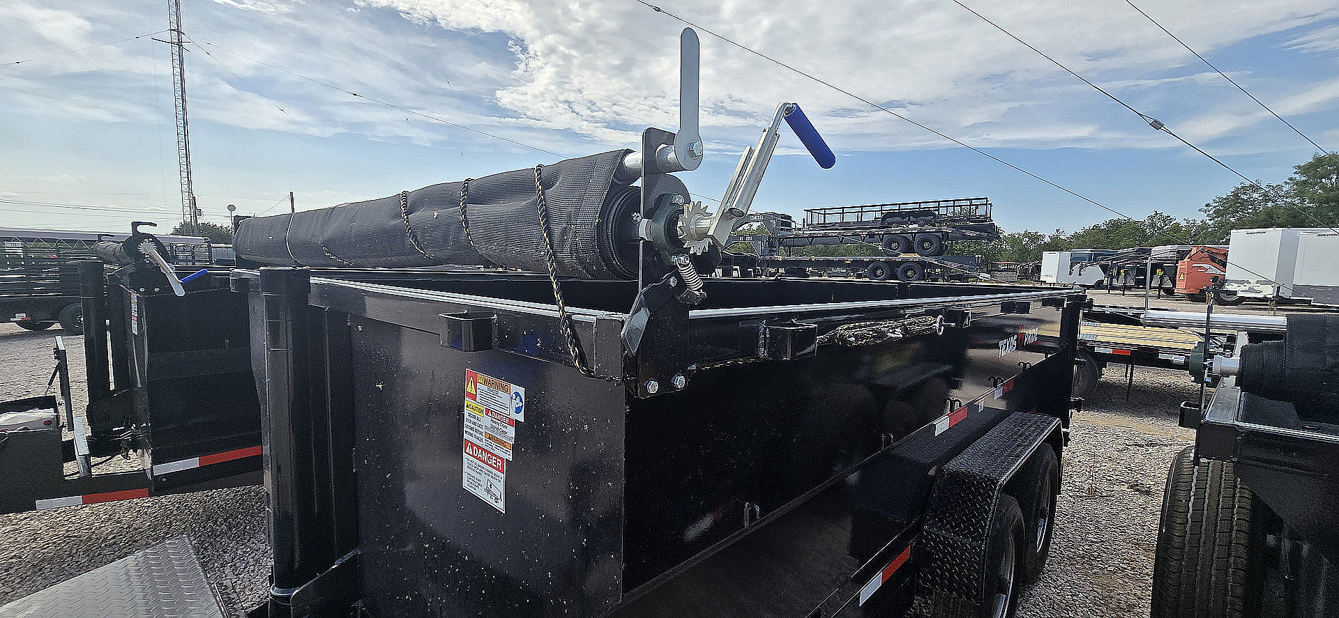 New 2025 Texas Pride Trailers 7' x 14' x 3' Dump Trailer