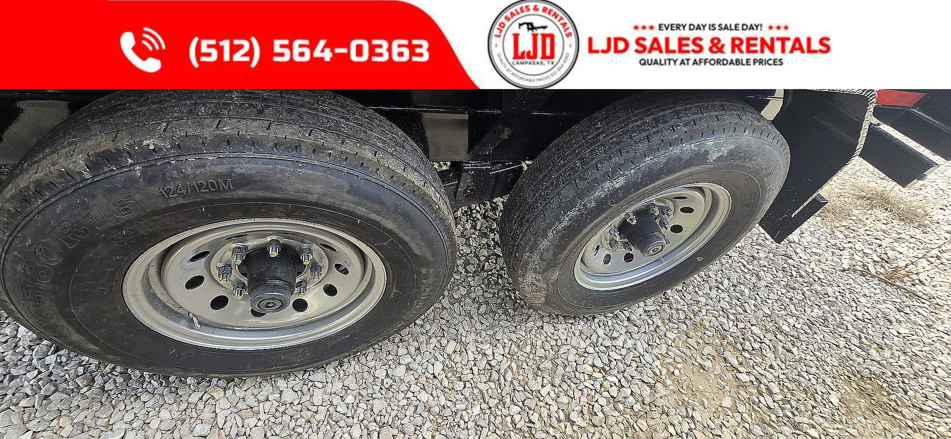 New 2025 Texas Pride - 7' x 14' x 3' Dump Trailer - Tarp - Ramps