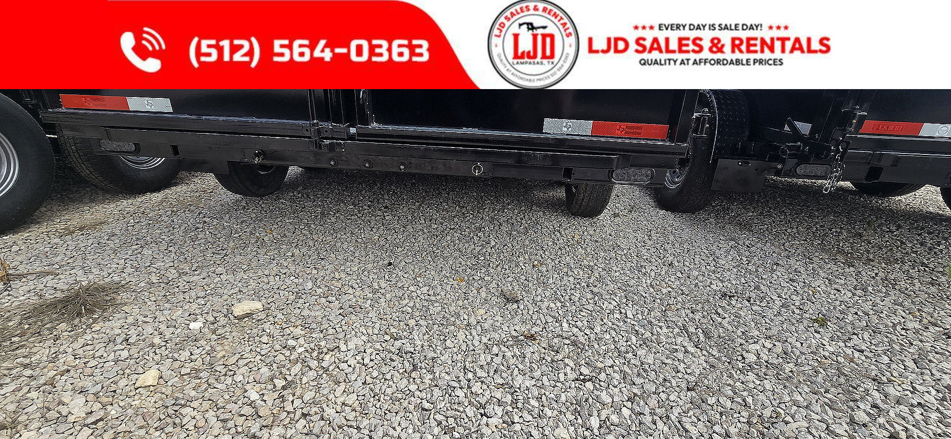 New 2025 Texas Pride - 7' x 14' x 3' Dump Trailer - Tarp - Ramps