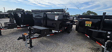 New 2025 Texas Pride Trailers 7' x 14' x 3' Dump Trailer