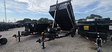 New 2025 Texas Pride Trailers 7' x 14' x 3' Dump Trailer