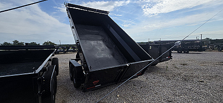 New 2025 Texas Pride Trailers 7' x 14' x 3' Dump Trailer