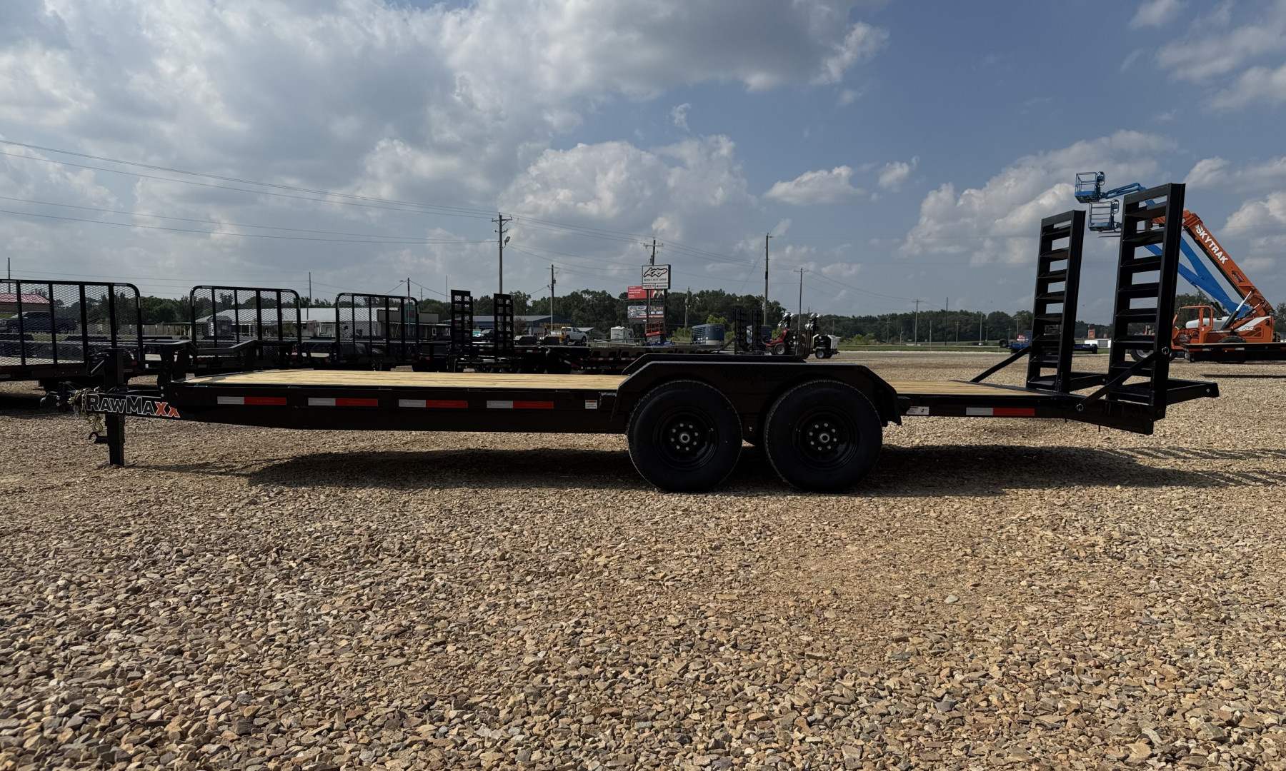 New 2026 RawMaxx ECX2283 Equipment Trailer