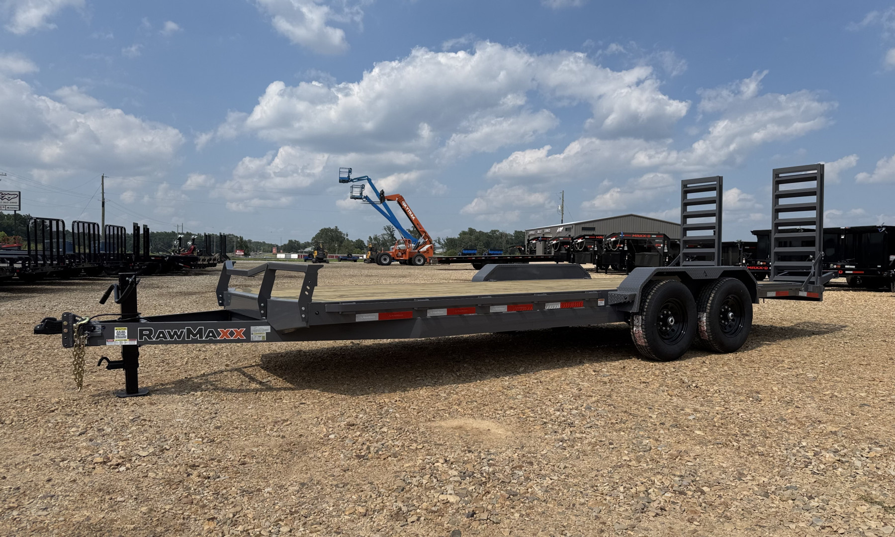 New 2026 RawMaxx ECX2283 Equipment Trailer