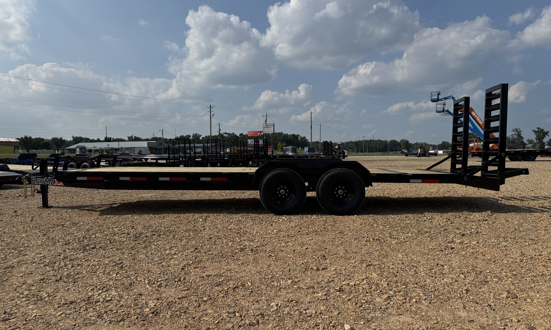New 2026 RawMaxx ECX2483 Equipment Trailer