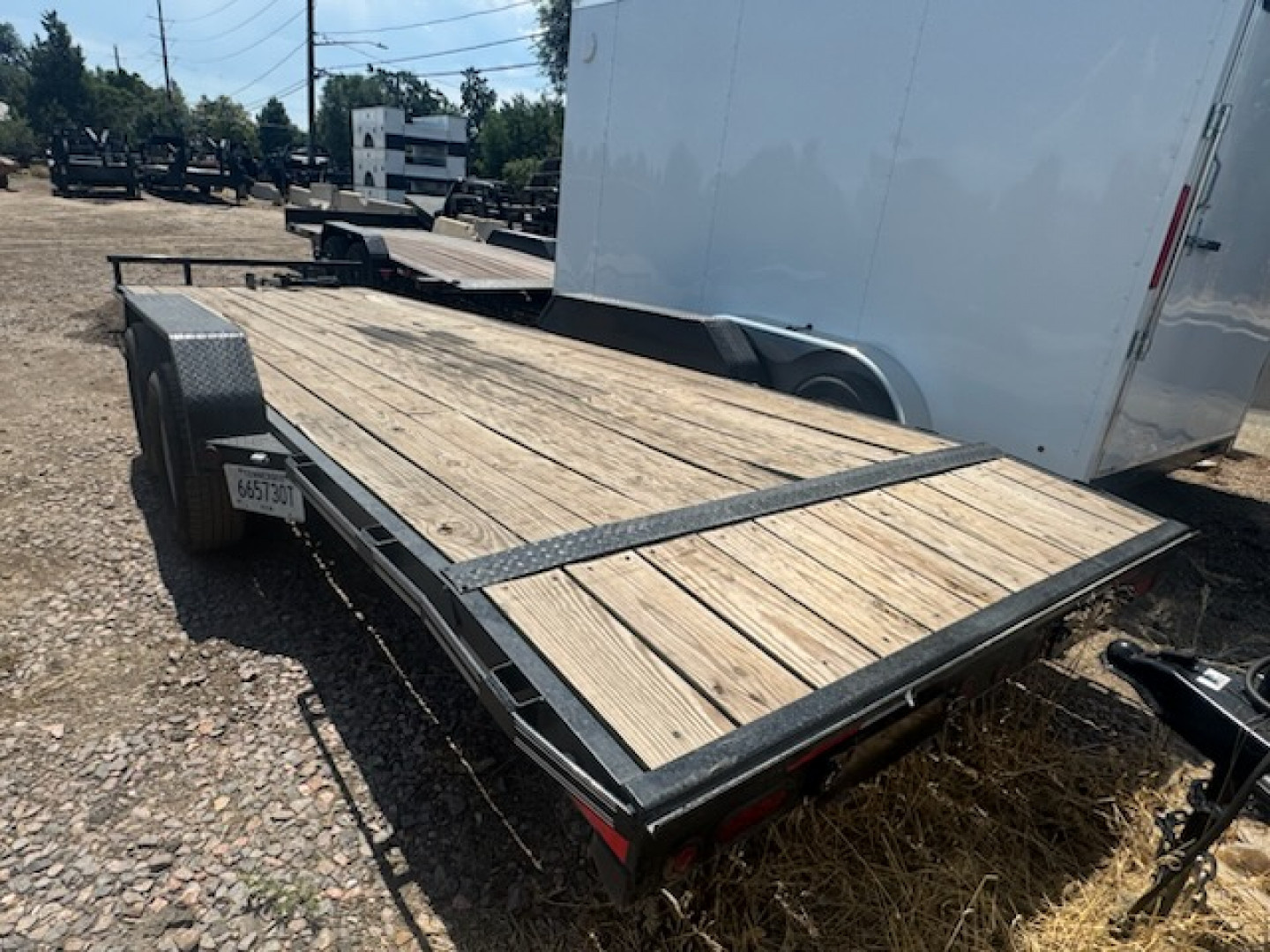 Used 2025 East Texas Trailers 7-24CarHauler