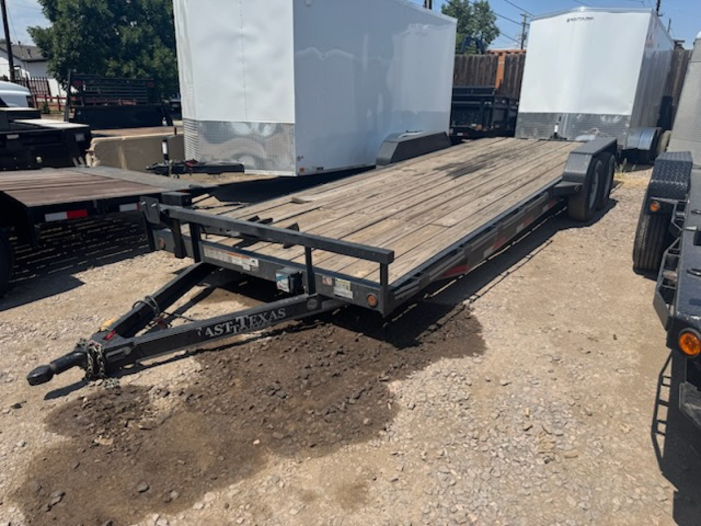 Used 2025 East Texas Trailers 7-24CarHauler