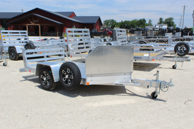 New 2026 Bear Track 10' Motorcycle Utility Trailer