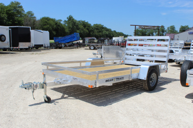 New 2026 Bear Track 76 x12' Aluminum Utility Trailer
