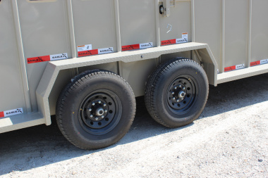 New 2025 Eagle X Trailers 6.8' x24' Gooseneck LIvestock Trailer