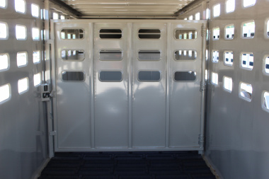 New 2025 Eagle X Trailers 6.8' x24' Gooseneck LIvestock Trailer