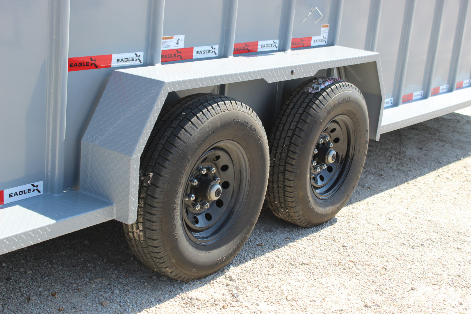 New 2025 Eagle X 6.8' x24' Gooseneck LIvestock Trailer