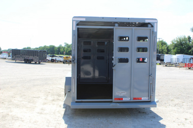 New 2025 Eagle X 6.8' x24' Gooseneck LIvestock Trailer