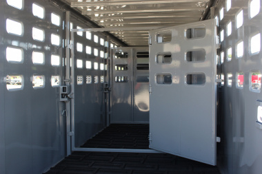 New 2025 Eagle X 6.8' x24' Gooseneck LIvestock Trailer