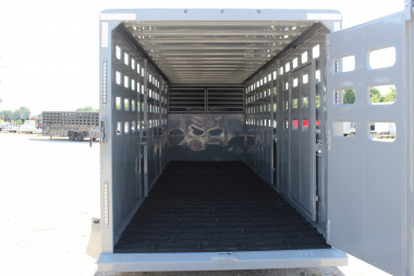 New 2025 Eagle X 6.8' x24' Gooseneck LIvestock Trailer