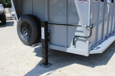 New 2025 Eagle X 6.8' x24' Gooseneck LIvestock Trailer