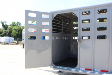 New 2025 Eagle X 6.8' x24' Gooseneck LIvestock Trailer