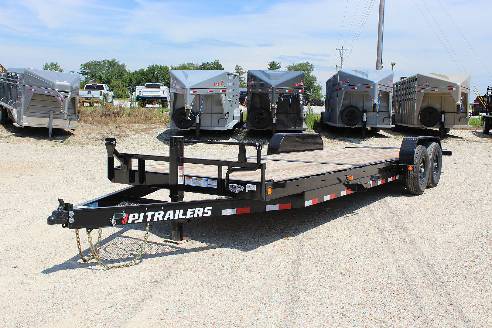 New 2023 PJ Trailer 83" x 24' T6 Equipment Tilt Trailer