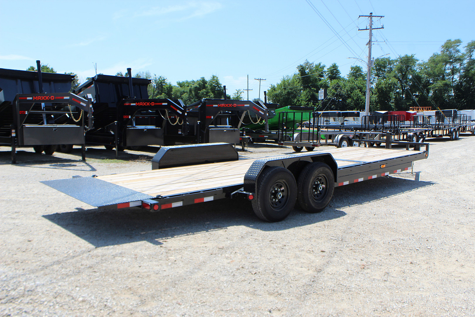 New 2023 PJ Trailer 83" x 24' T6 Equipment Tilt Trailer