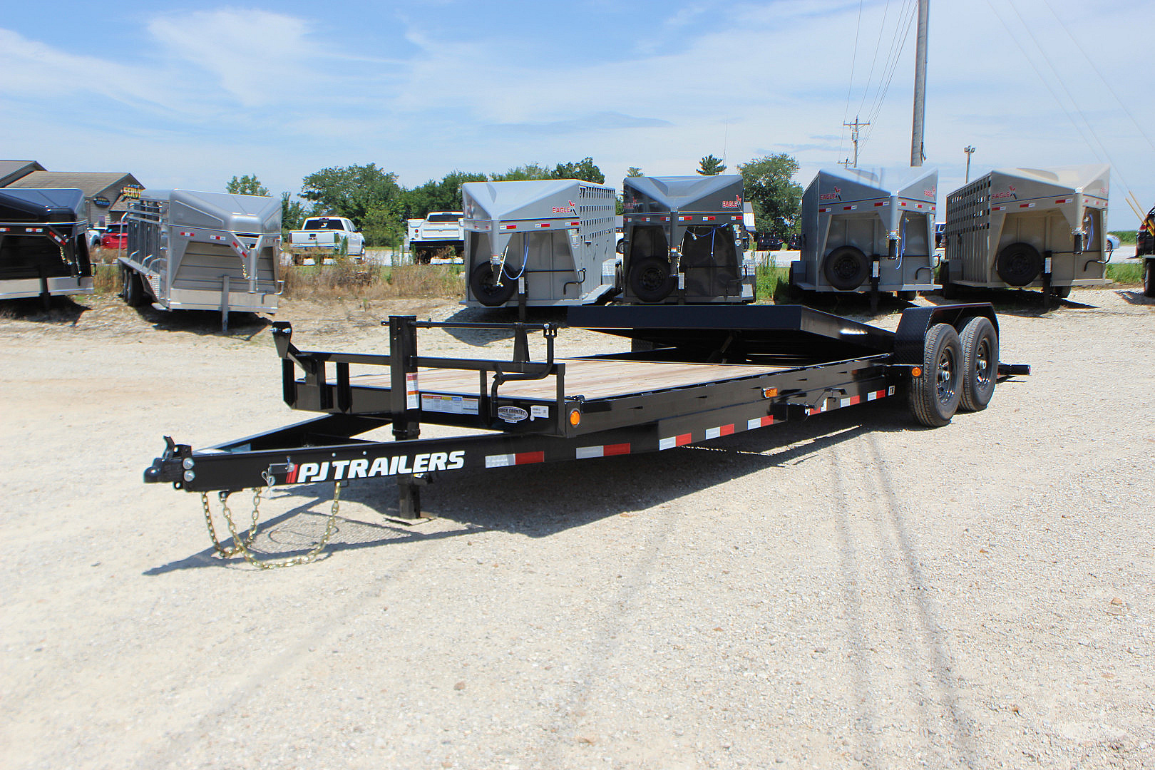 New 2023 PJ Trailer 83" x 24' T6 Equipment Tilt Trailer