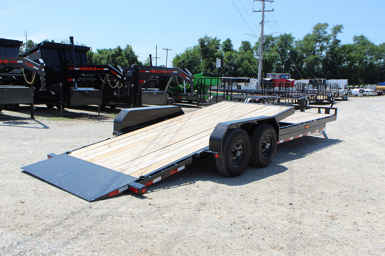New 2023 PJ Trailer 83" x 24' T6 Equipment Tilt Trailer