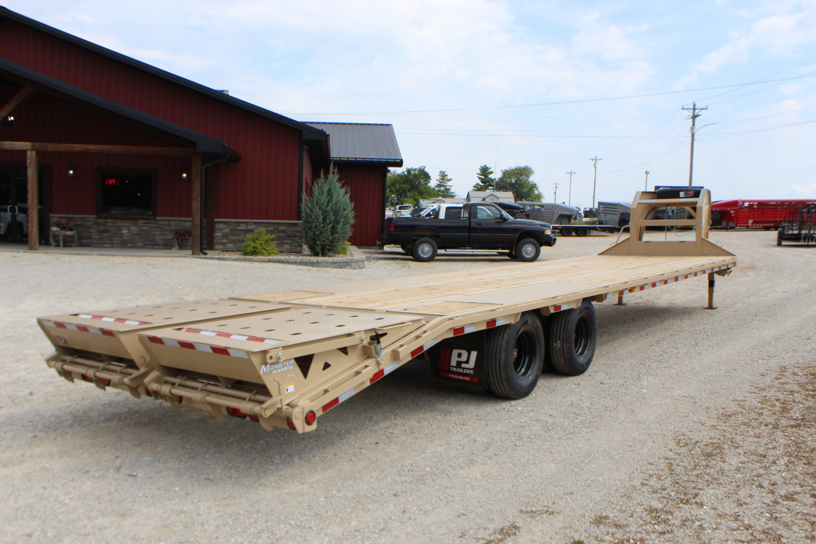 New 2026 PJ Trailer LD 34' Flatbed Trailer