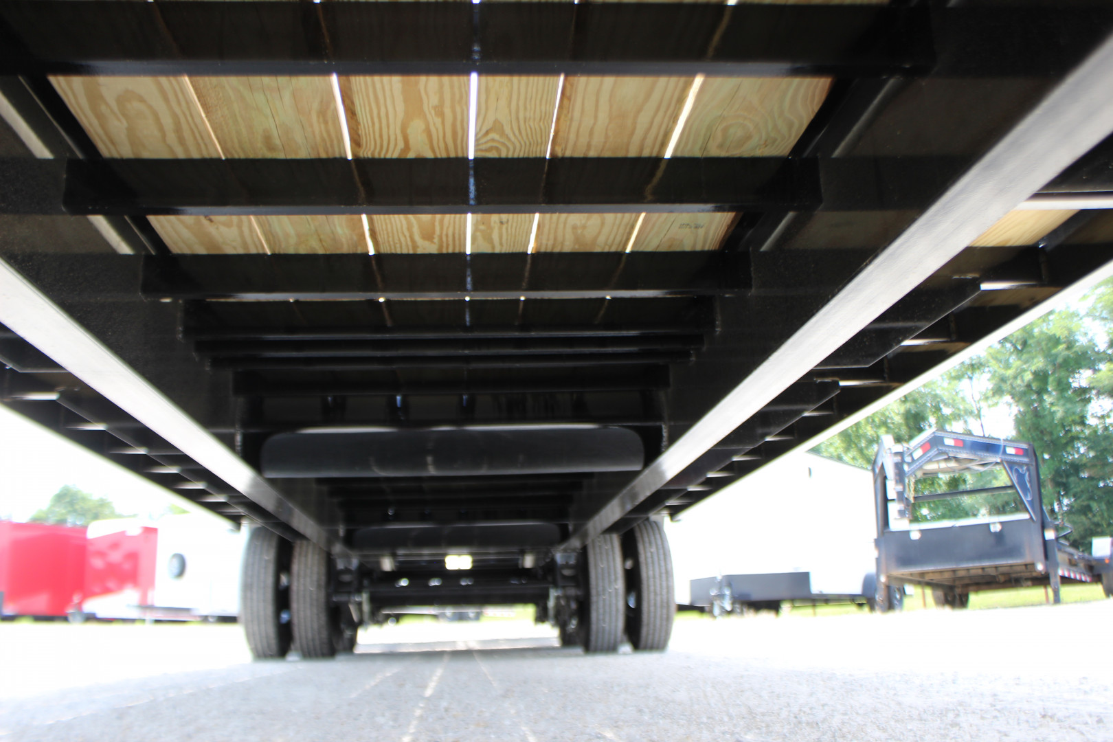 New 2026 PJ Trailer LD 32' Gooseneck Flatbed Trailer