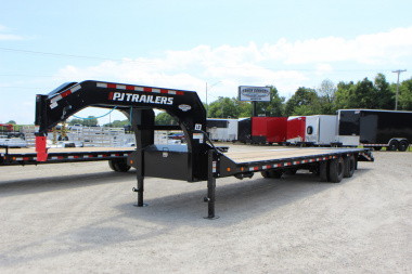 New 2026 PJ Trailer LD 32' Gooseneck Flatbed Trailer