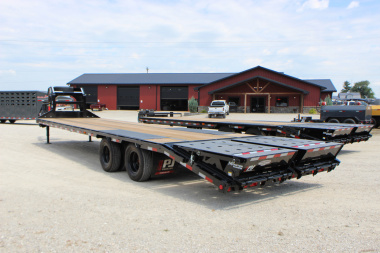 New 2026 PJ Trailer LD 32' Gooseneck Flatbed Trailer