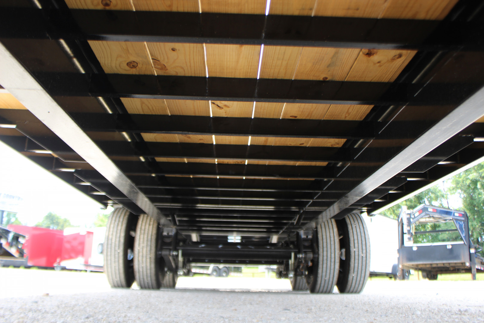 New 2026 PJ Trailer LD 25' Gooseneck Flatbed Trailer