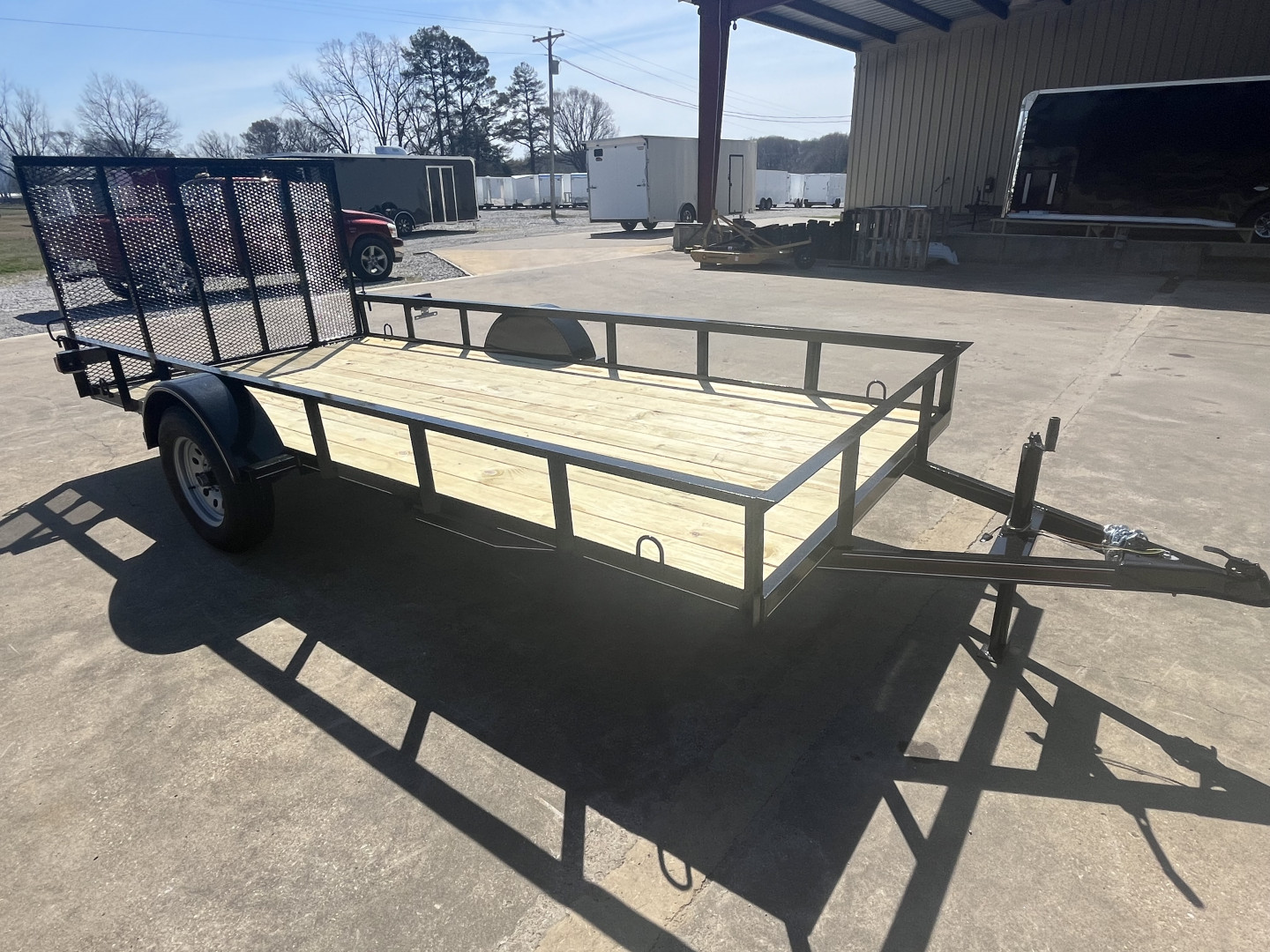 New 2025 Trailblazer 6X14 ECON UTILITY TRAILER WITH GATE Utility Trailer