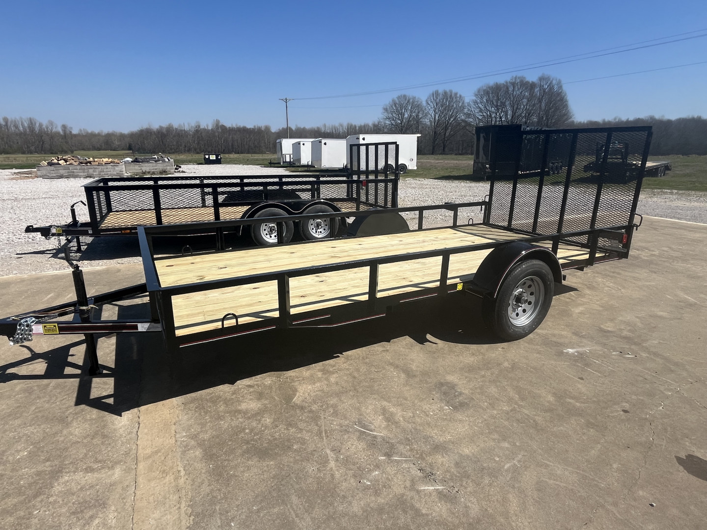 New 2025 Trailblazer 6X14 ECON UTILITY TRAILER WITH GATE Utility Trailer