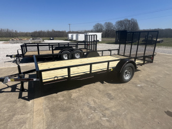 New 2025 Trailblazer 6X14 ECON UTILITY TRAILER WITH GATE Utility Trailer
