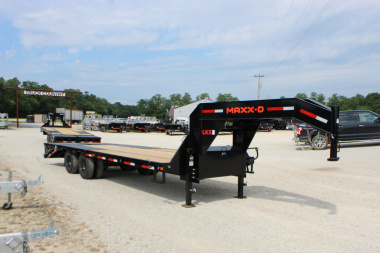 New 2026 MAXX-D LKX 25' Gooseneck Flatbed Trailer