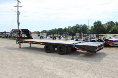 New 2026 MAXX-D LKX 25' Gooseneck Flatbed Trailer