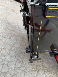 New 2025 P & T Trailers 5x10 DUMP 3 WAY GATE Dump Trailer