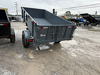 New 2025 P & T Trailers 5X10 DUMP 3 WAY GATE Dump Trailer