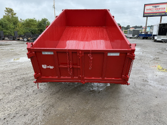New 2025 P & T Trailers 5X10 DUMP 3 WAY GATE Dump Trailer