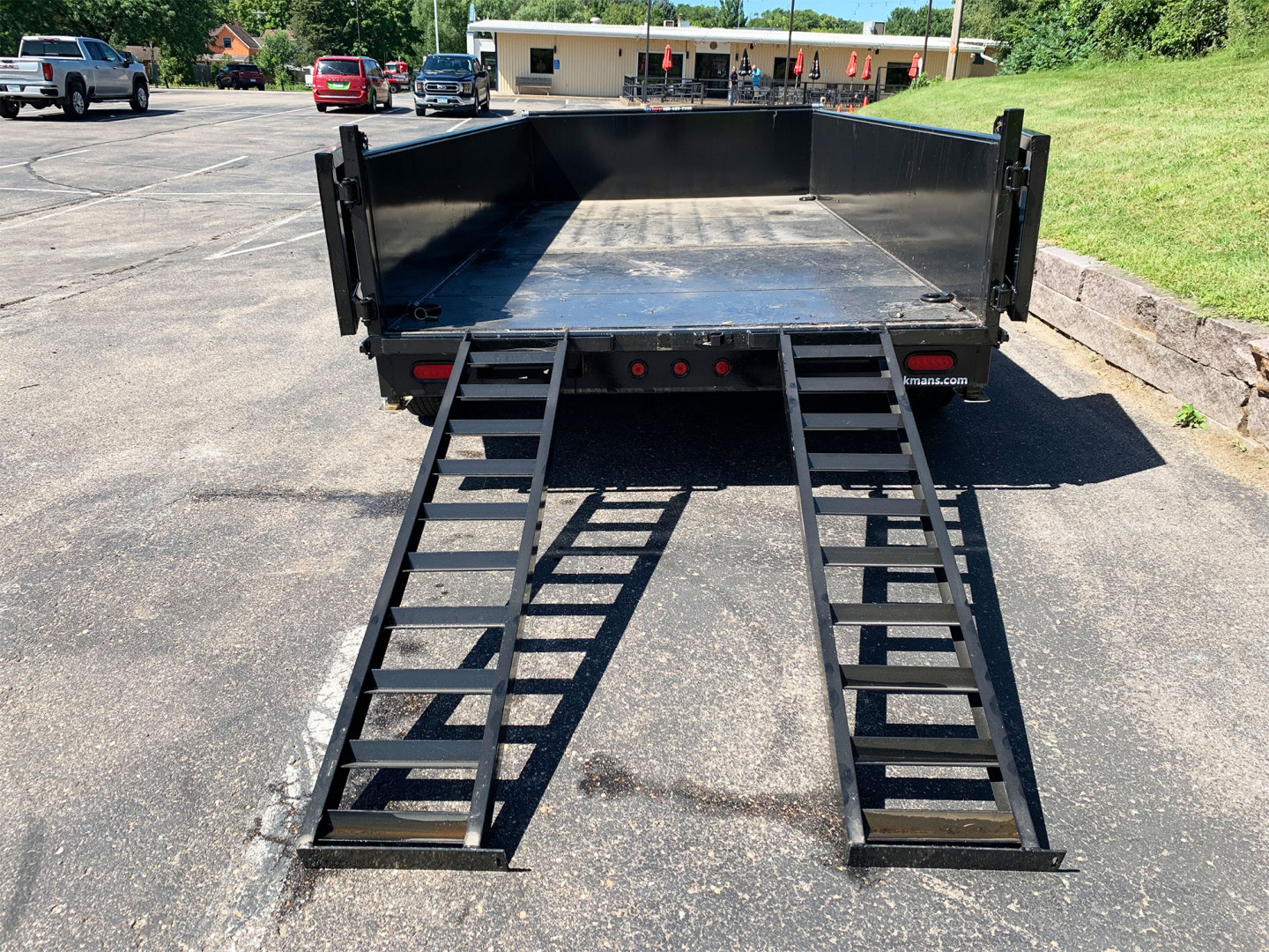 New 2025 Top Hat 7x14 Heavy Duty Dump Trailer!