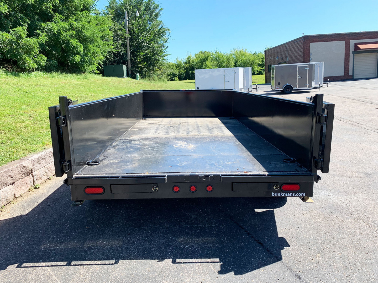 New 2025 Top Hat 7x14 Heavy Duty Dump Trailer!
