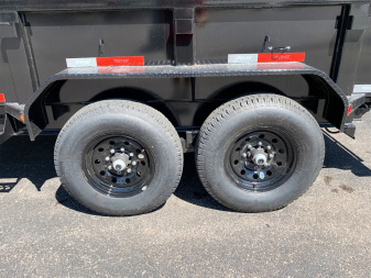 New 2025 Top Hat 7x14 Heavy Duty Dump Trailer!